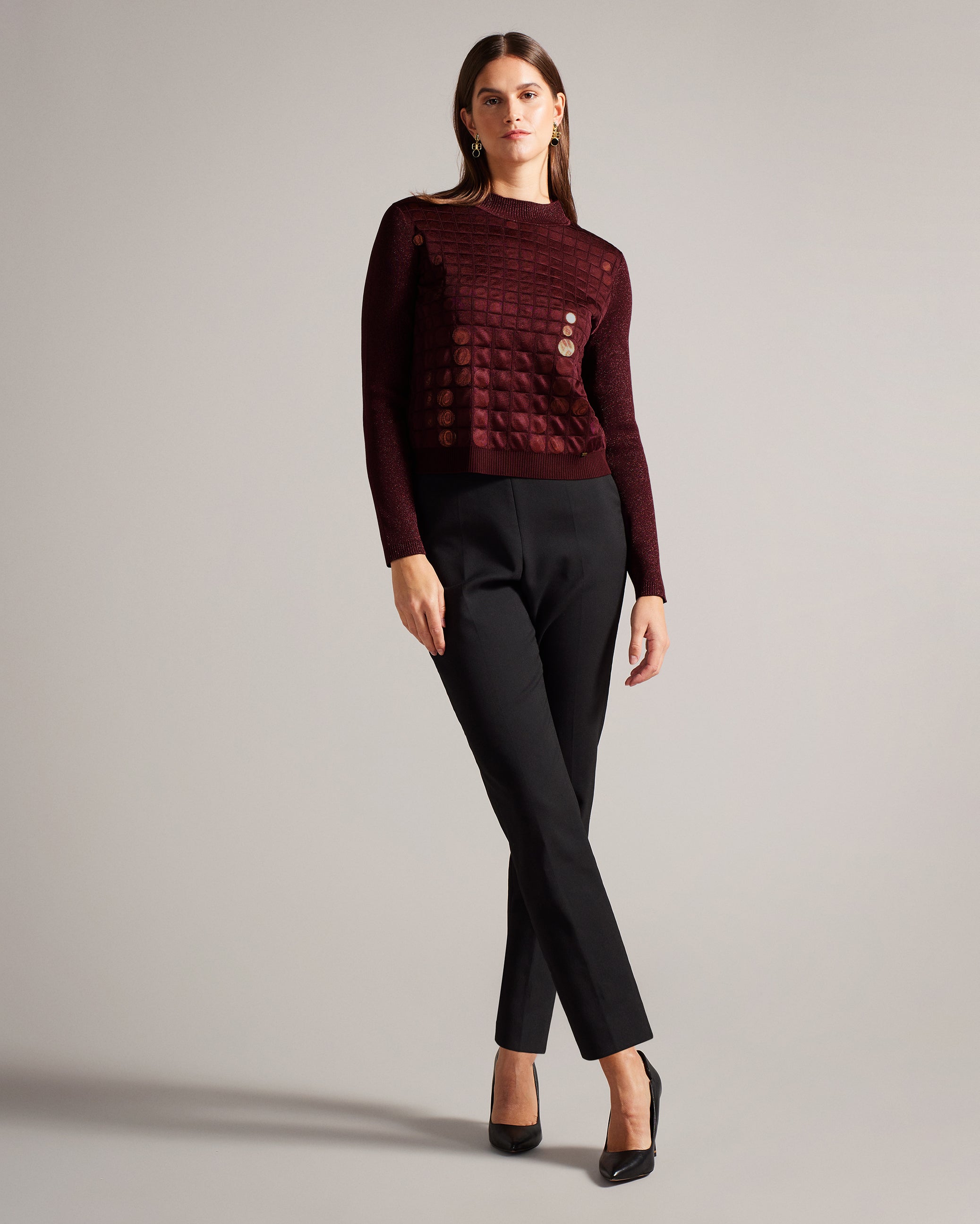 YIVONNE - Trapped Sequin Jumper – Ted Baker, Canada