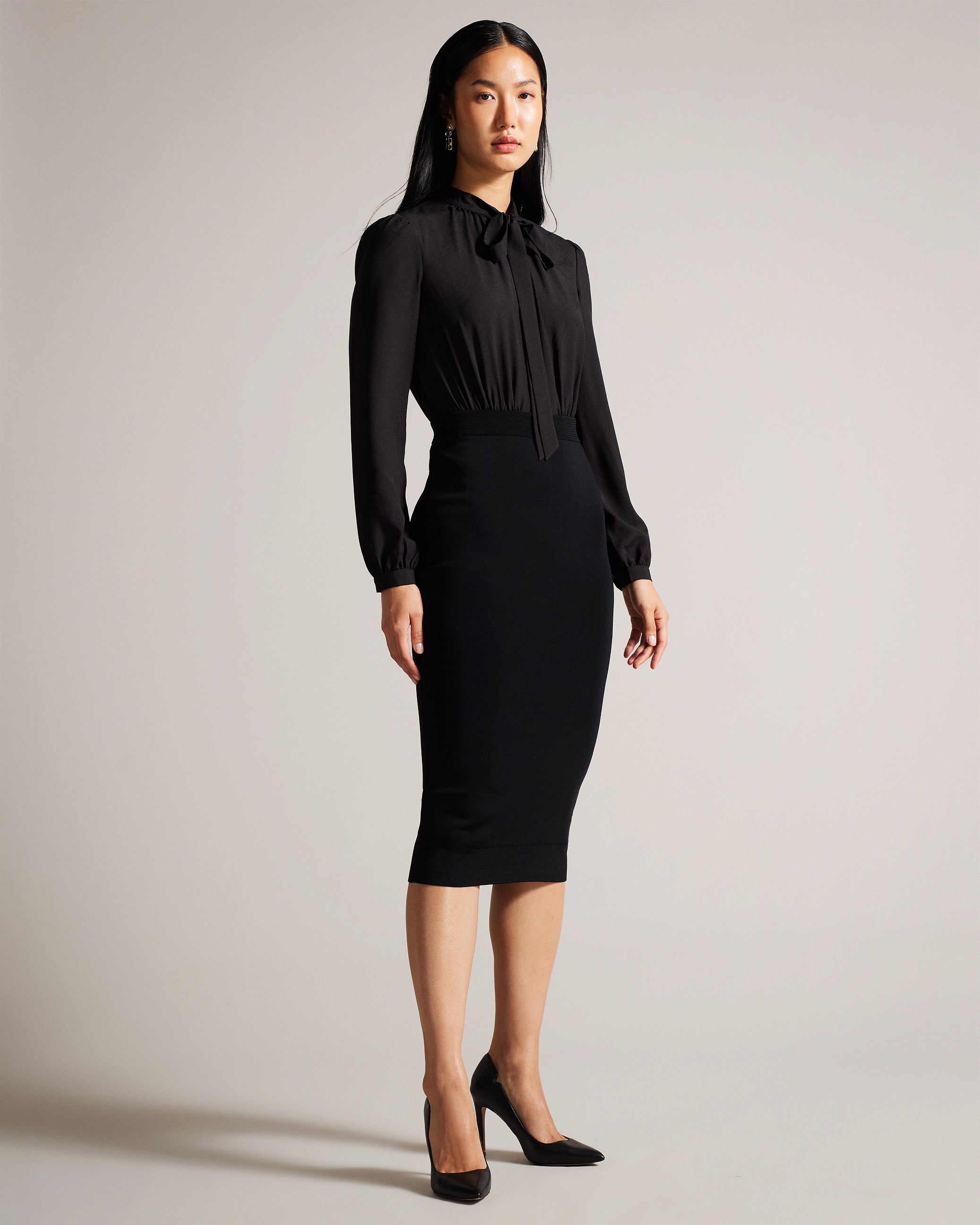 Knitted Pencil Skirt Midi Dress – Ted Baker, Canada